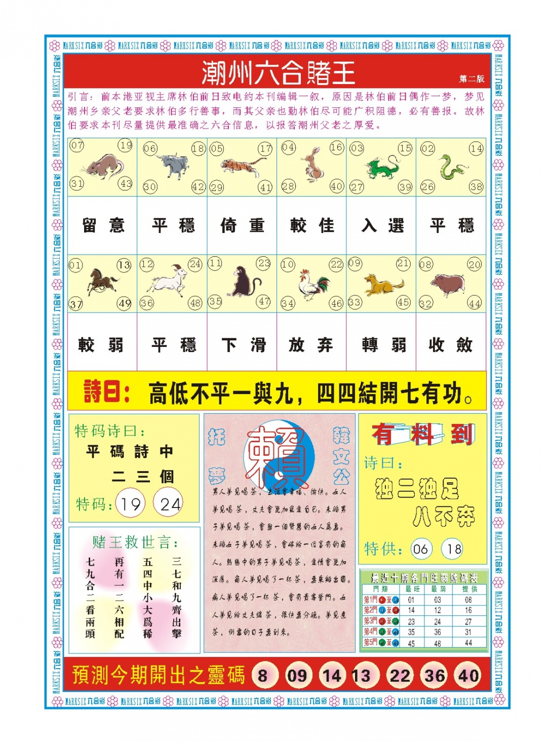 087期潮州六合赌王B[图]